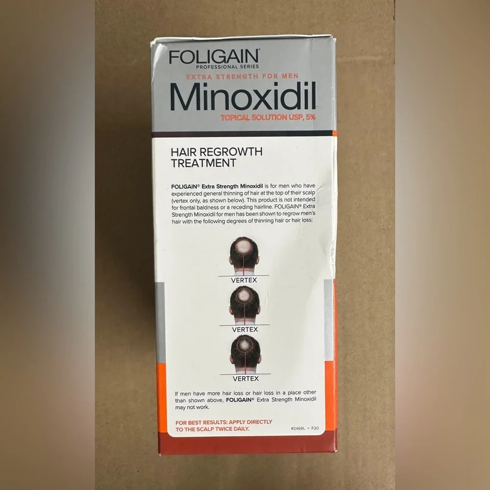 FOLIGAIN MINOX 5% HAIR REGROWTH TREATMENT FOR‎ MEN- (360ml) 6 Month Supply